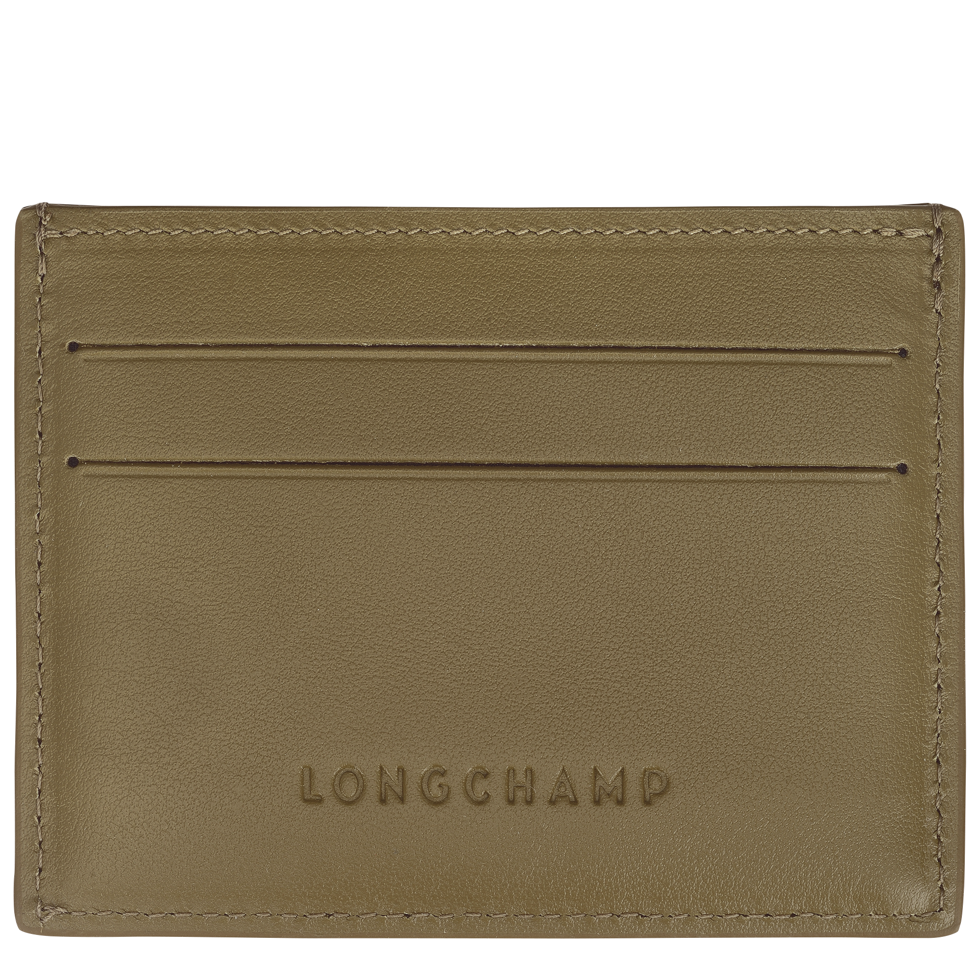 Longchamp Le Roseau Card holder Olive