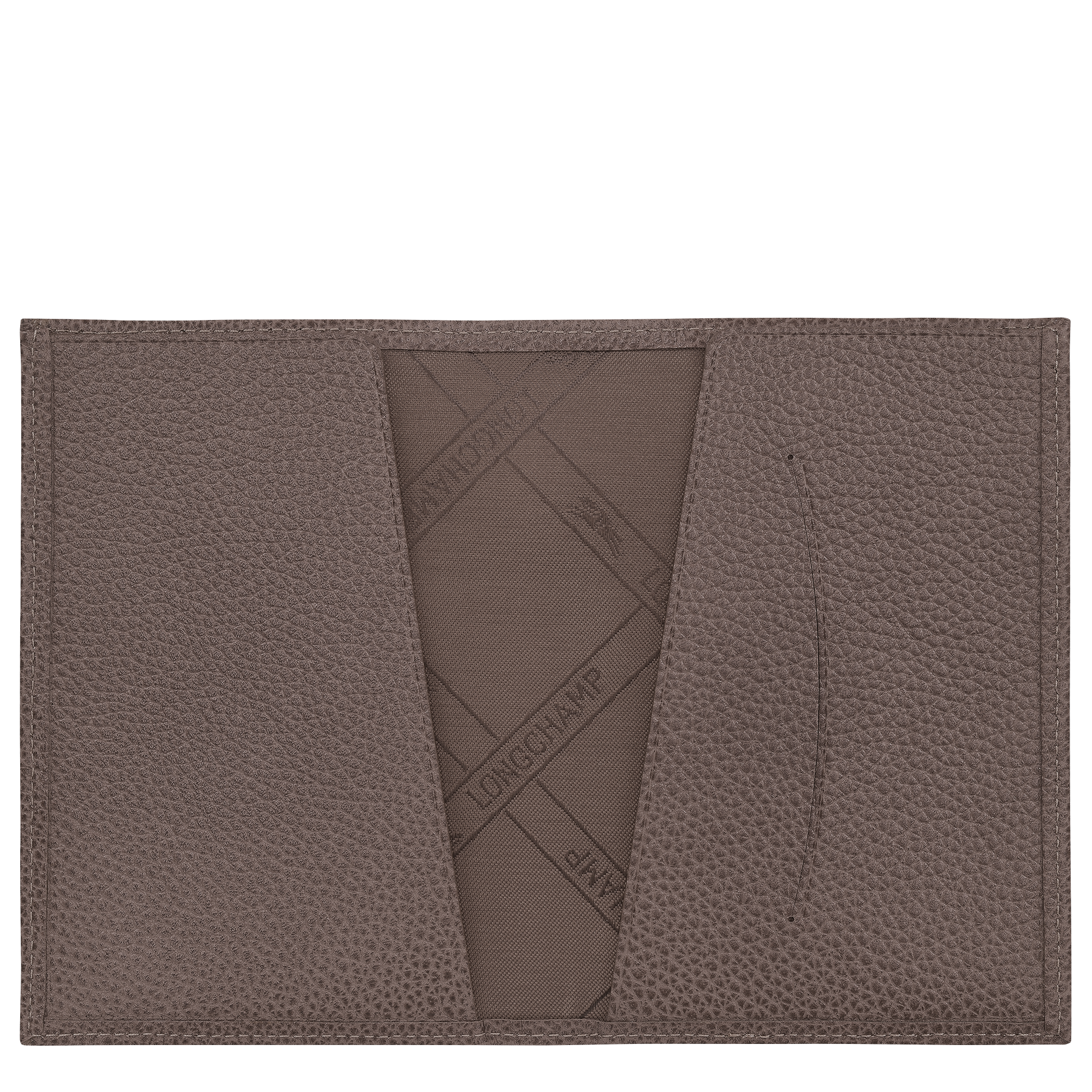 Longchamp Le Foulonné Passport cover Taupe