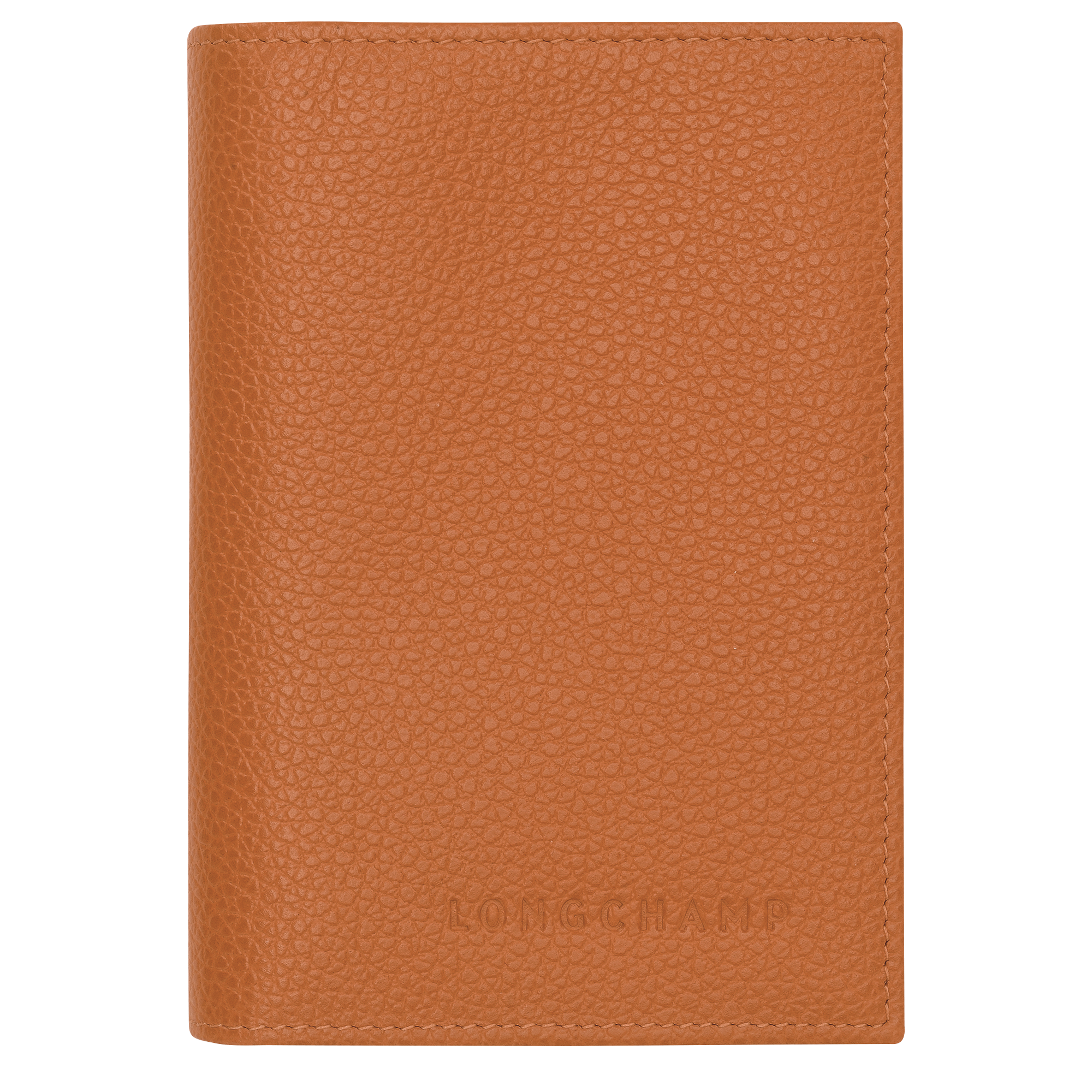 Longchamp Le Foulonné Passport cover Amber