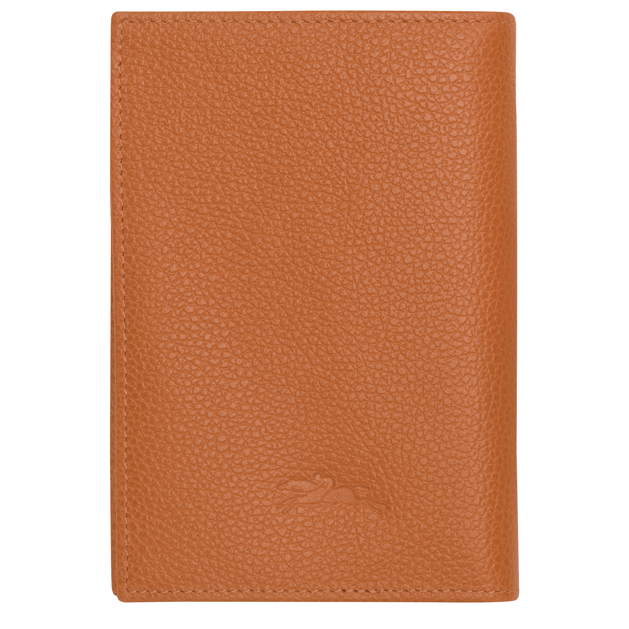 Longchamp Le Foulonné Passport cover Amber