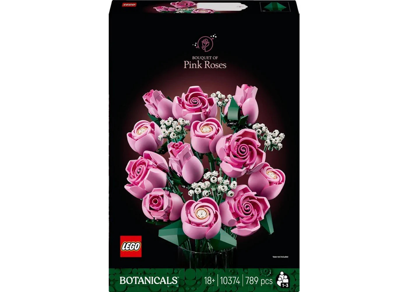 Lego Botanicals Bouquet Of Pink Roses Set 10374