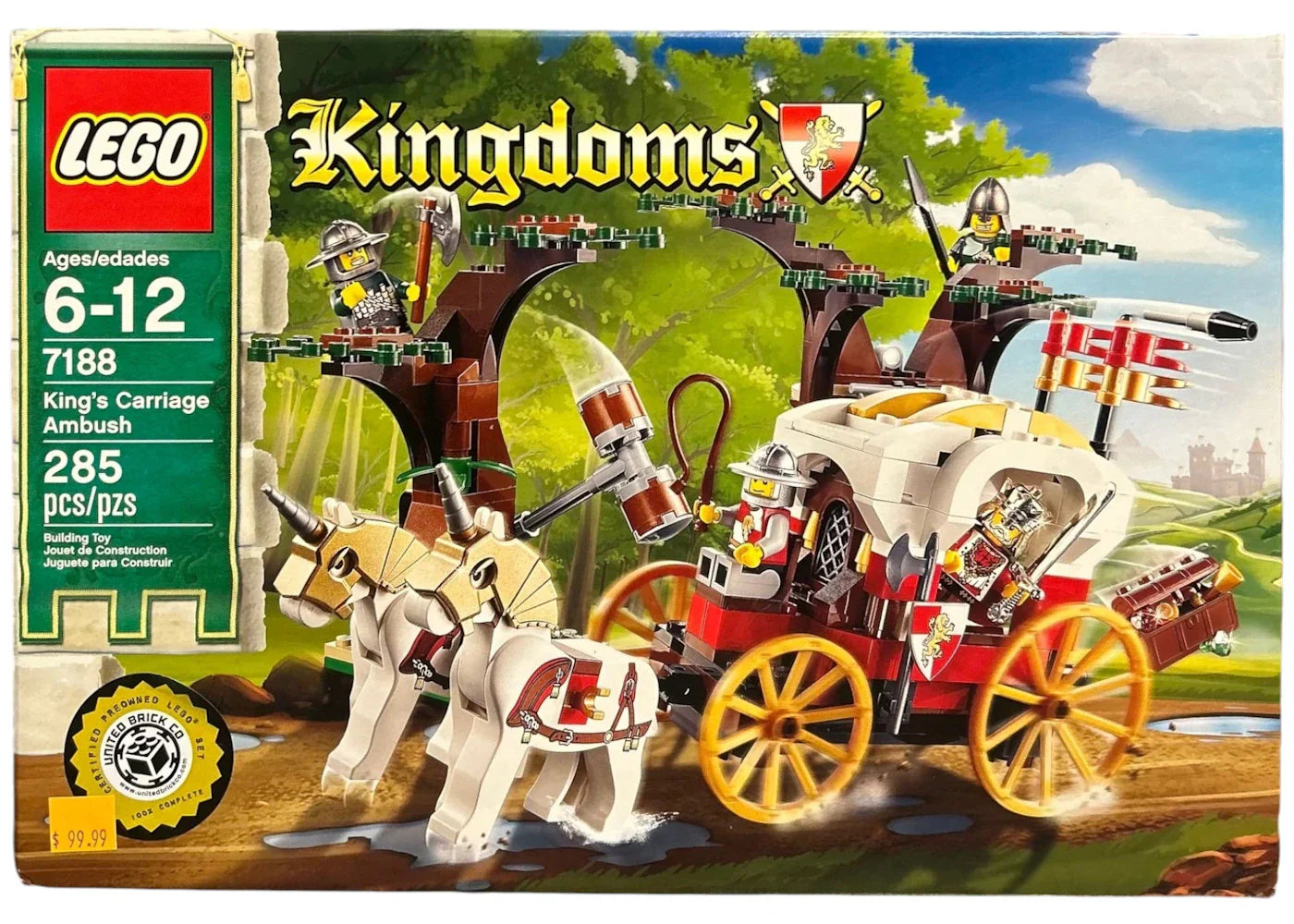 Lego Castle Kings Carriage Ambush Set 7188