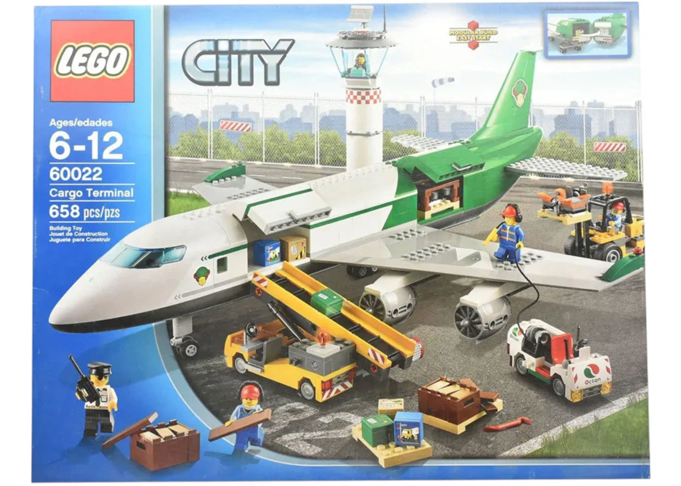 Lego City Cargo Terminal Set 60022