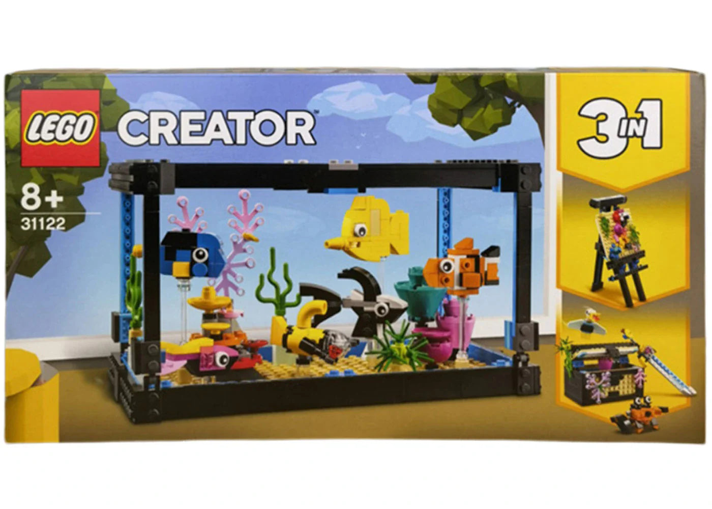 Lego Creator 3 In 1 Fish Tank Set 31122 Multi