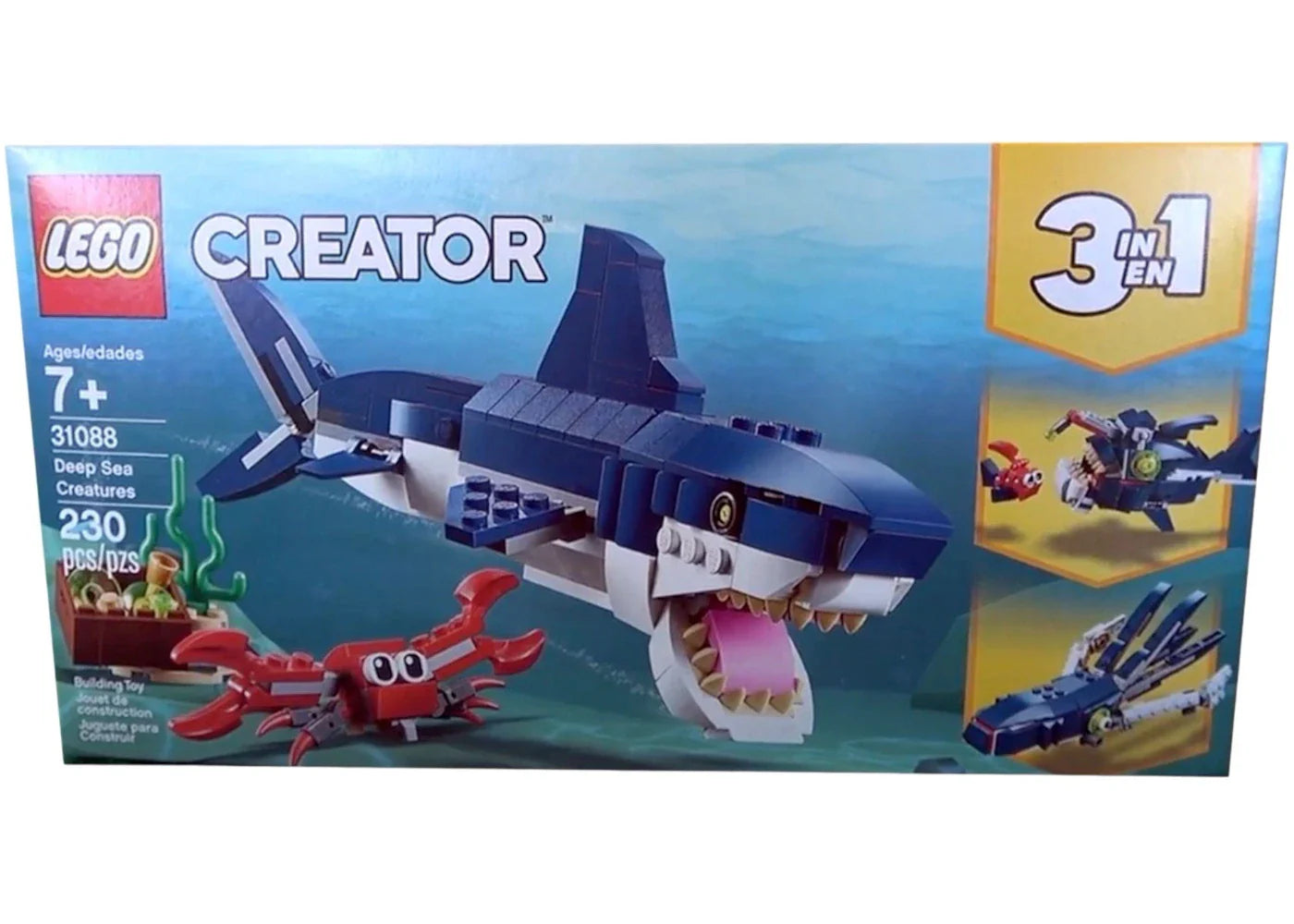 Lego Creator 3In1 Deep Sea Creatures Set 31088