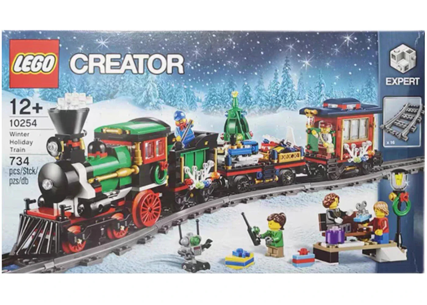 Lego Creator Winter Holiday Train Set 10254