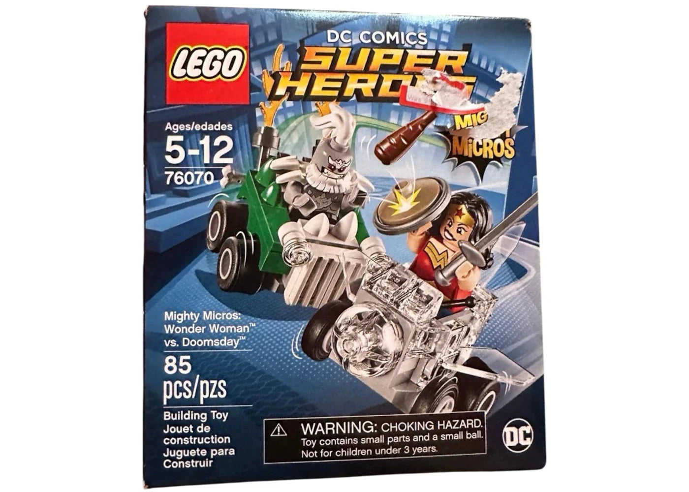 Lego Dc Super Heroes Wonder Woman Vs. Doomsday Set 76070