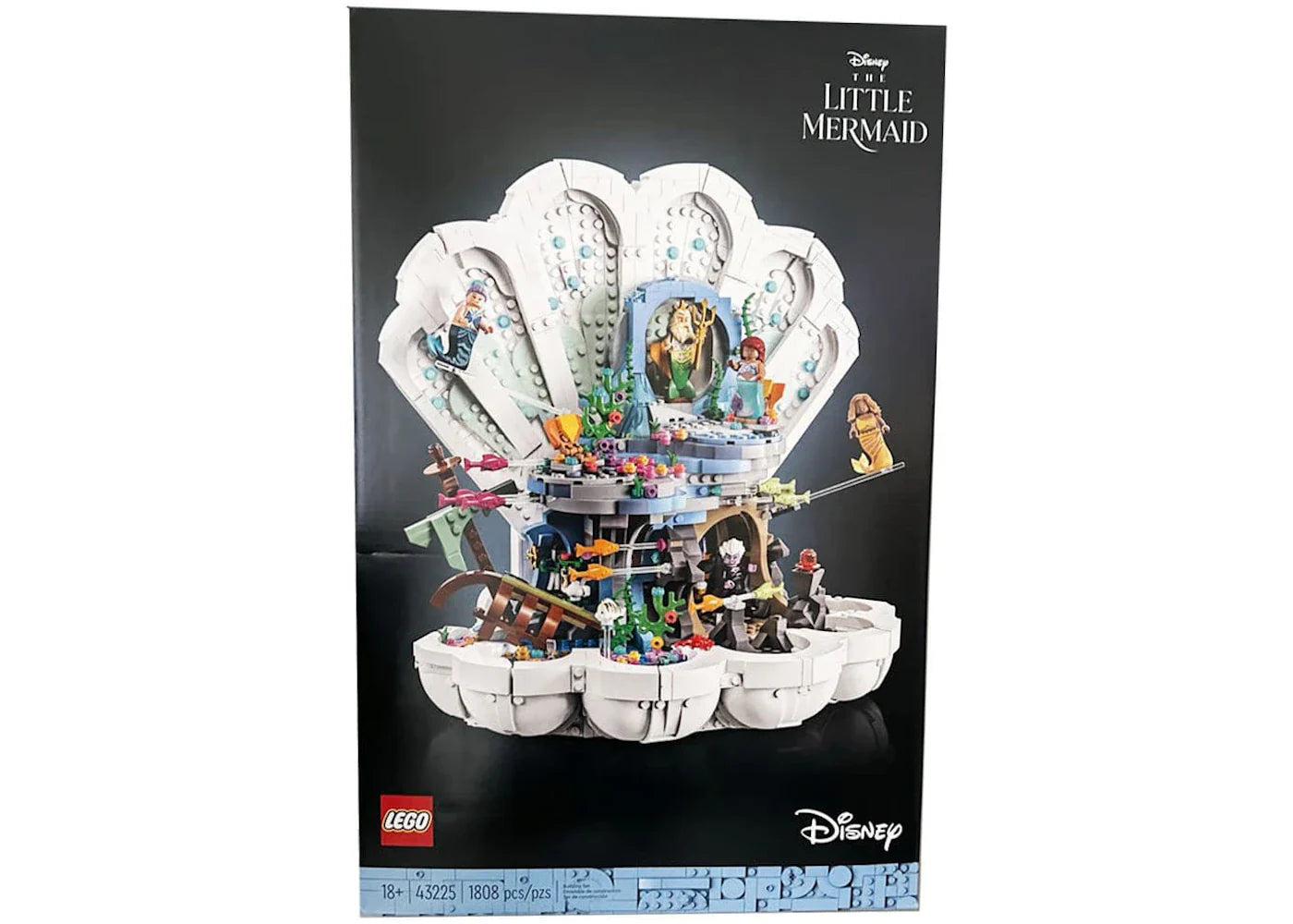 Lego Disney The Little Mermaid Royal Clamshell Set 43225