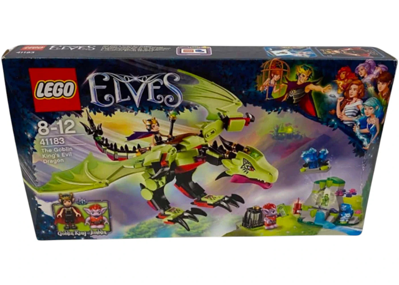 Lego Elves The Goblin Kings Evil Dragon Set 41183