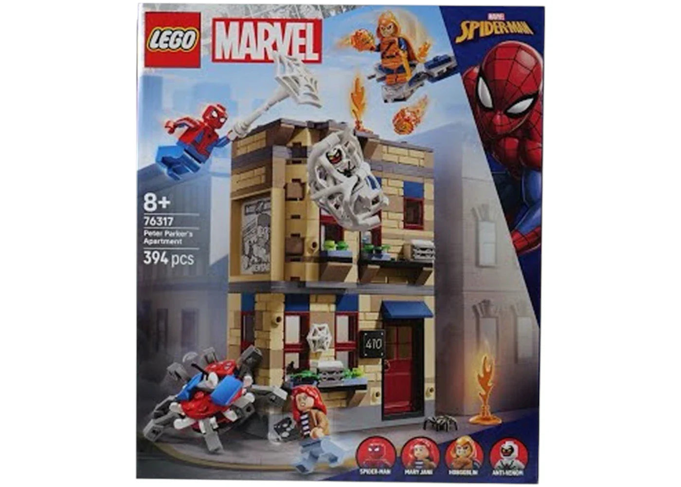 Lego Marvel Peter Parker’S Apartment Set 76317