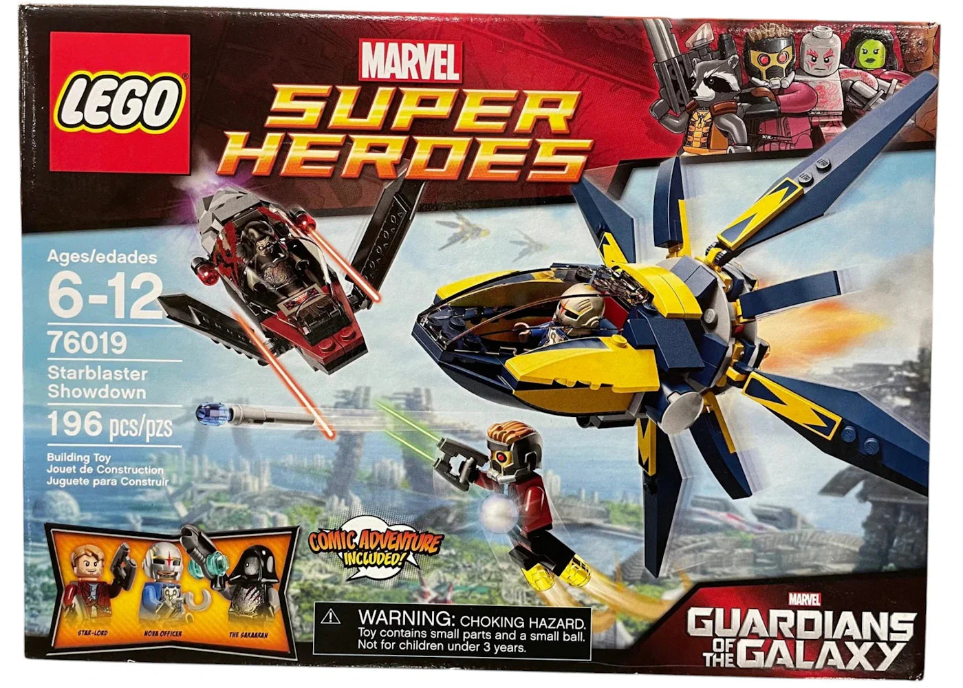 Lego Marvel Super Heroes Starblaster Showdown Set 76019