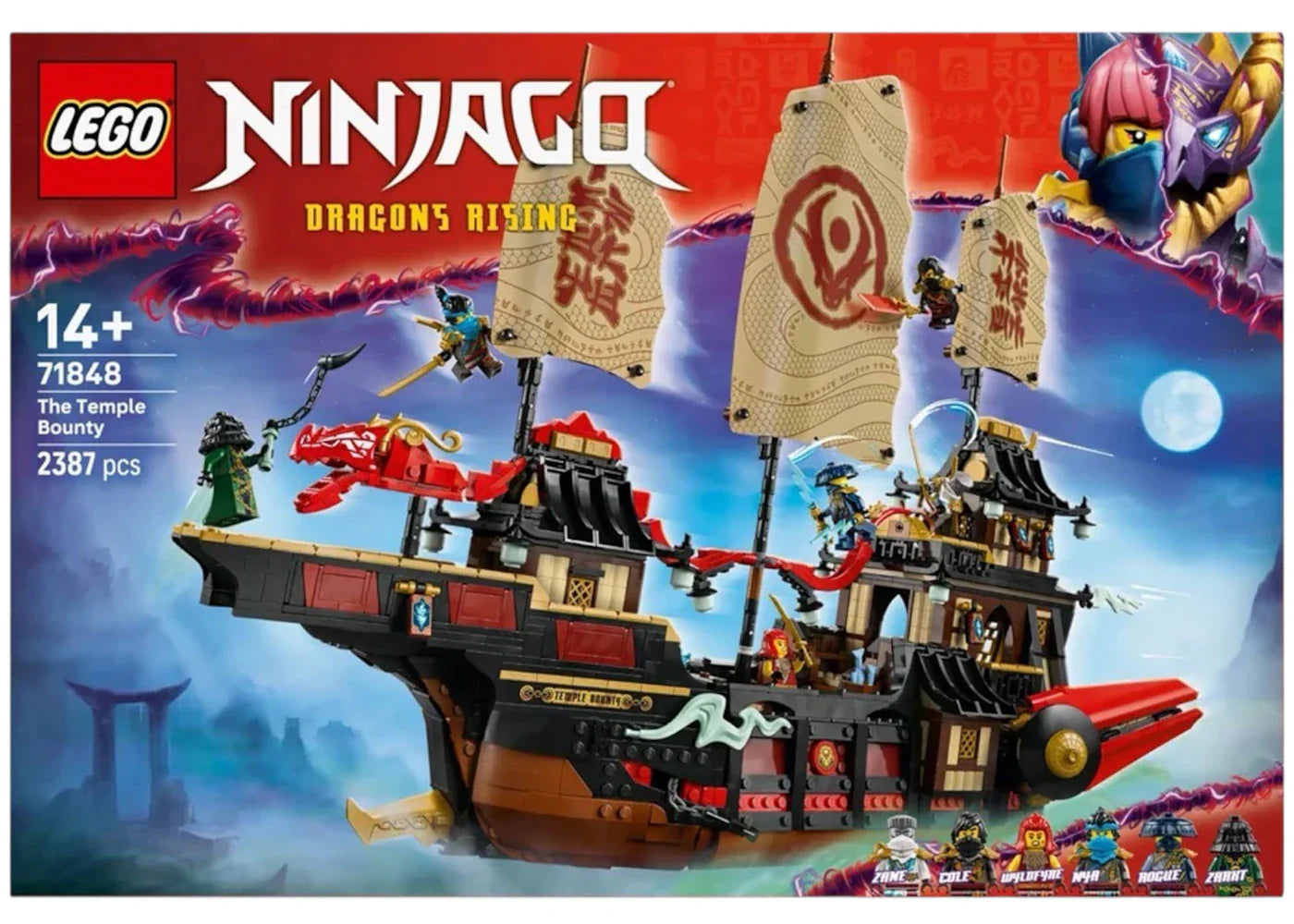 Lego Ninjago The Temple Bounty Set 71848