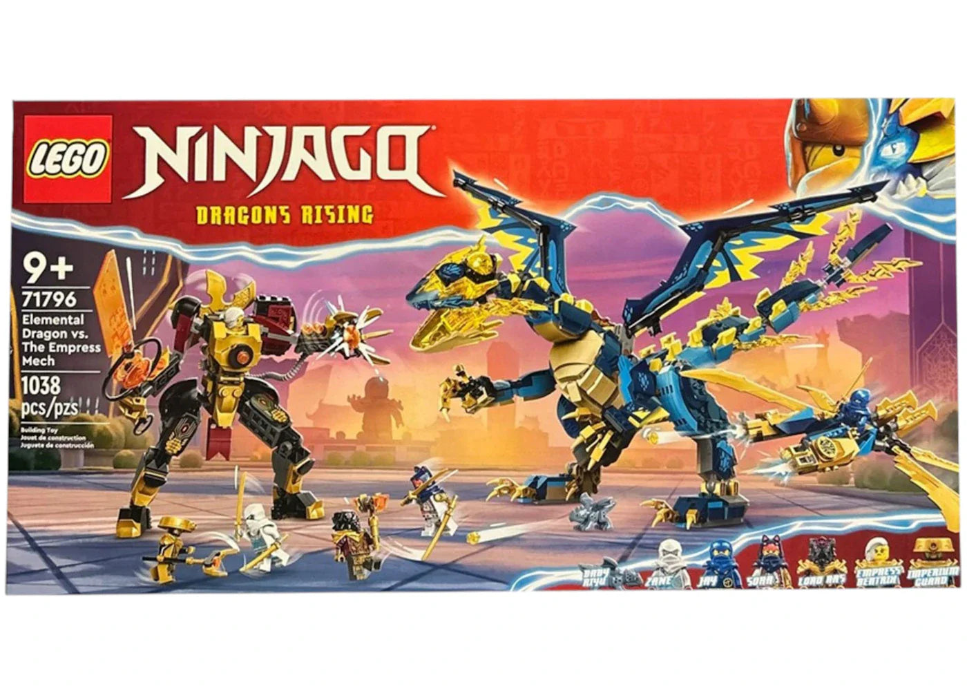 Lego Ninjago Elemental Dragon Vs. The Empress Mech Set 71796