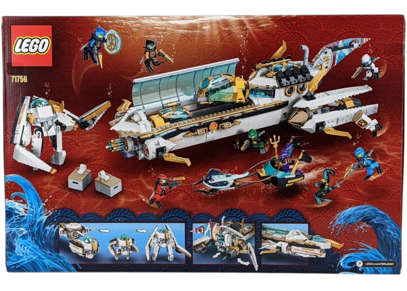 Lego Ninjago Hydro Bounty Set 71756