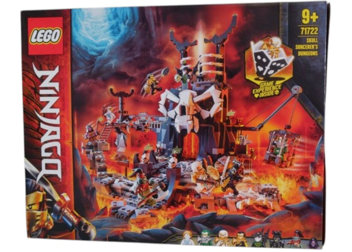 Lego Ninjago Skull Sorcerers Dungeons Set 71722