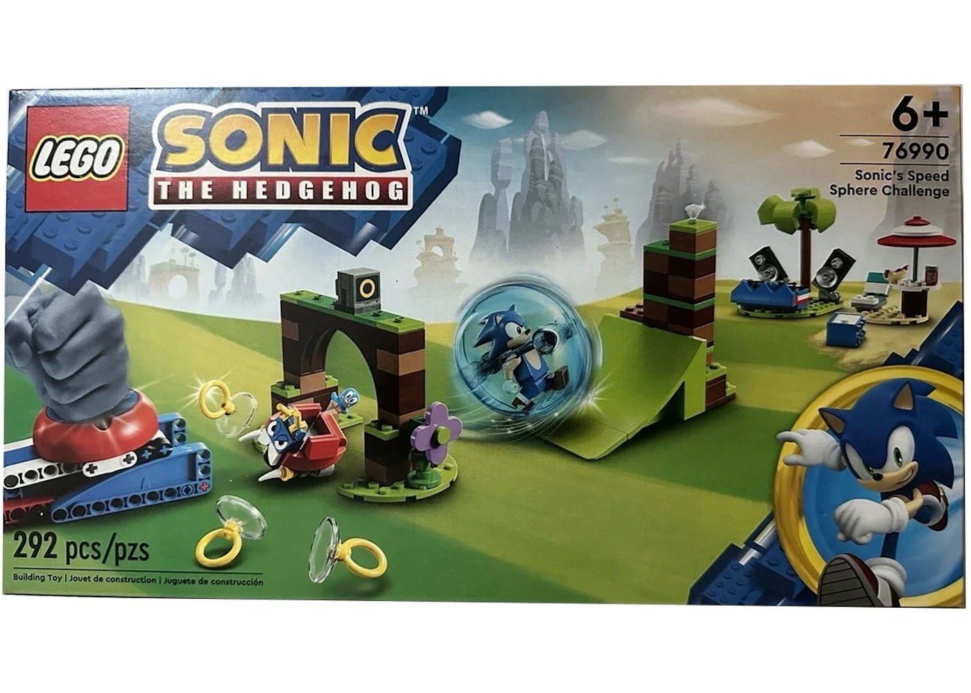 Lego Sonic The Hedgehog Sonics Speed Sphere Challenge Set 76990