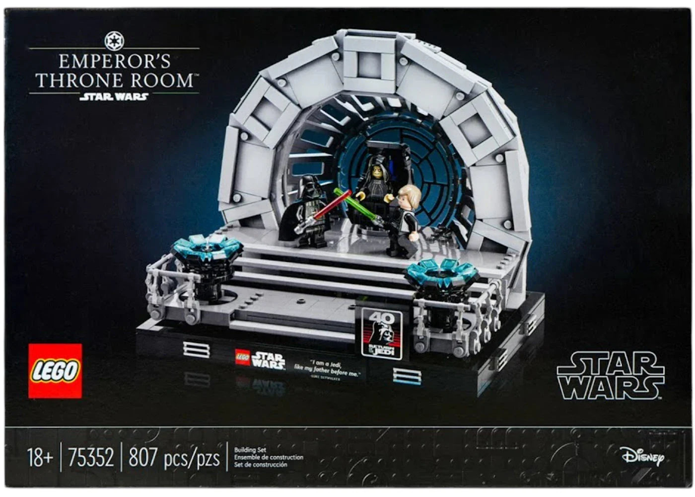 Lego Star Wars Emperors Throne Room Set 75352