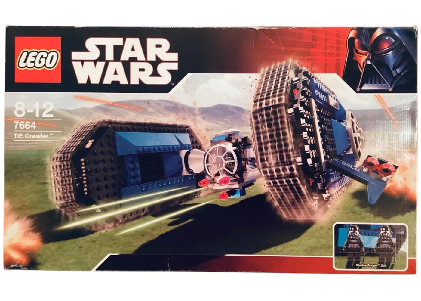 Lego Star Wars Tie Crawler Set 7664 Brown