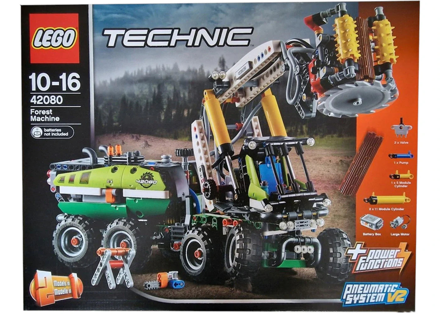 Lego Technic Forest Harvester Set 42080