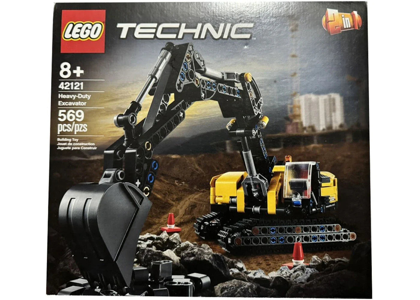 Lego Technic Heavy-Duty Excavator Set 42121
