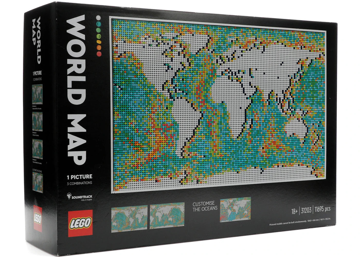 Lego World Map Set 31203