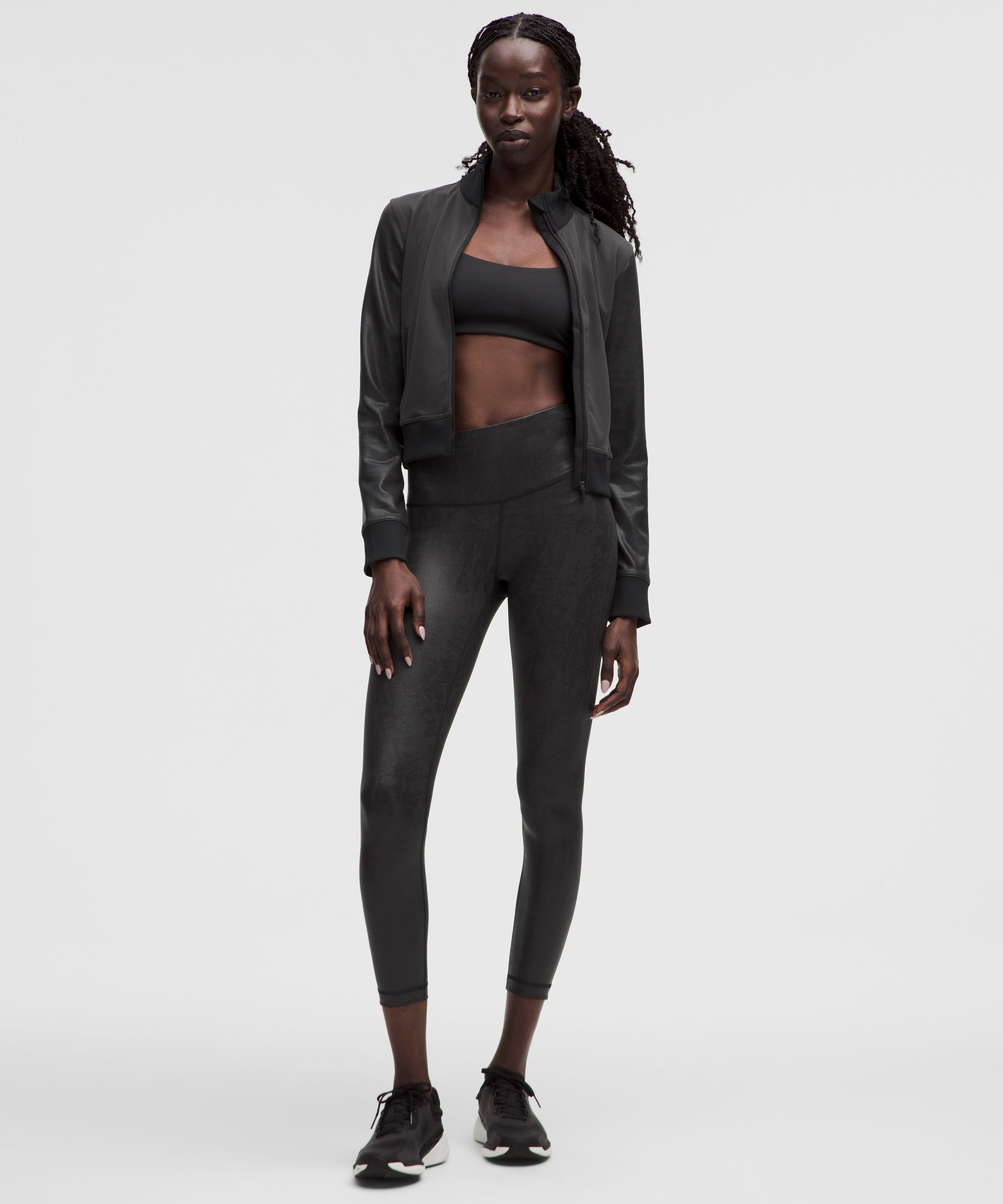 Lululemon Women's Wunder Train High-Rise Tight 25" *Matte Foil