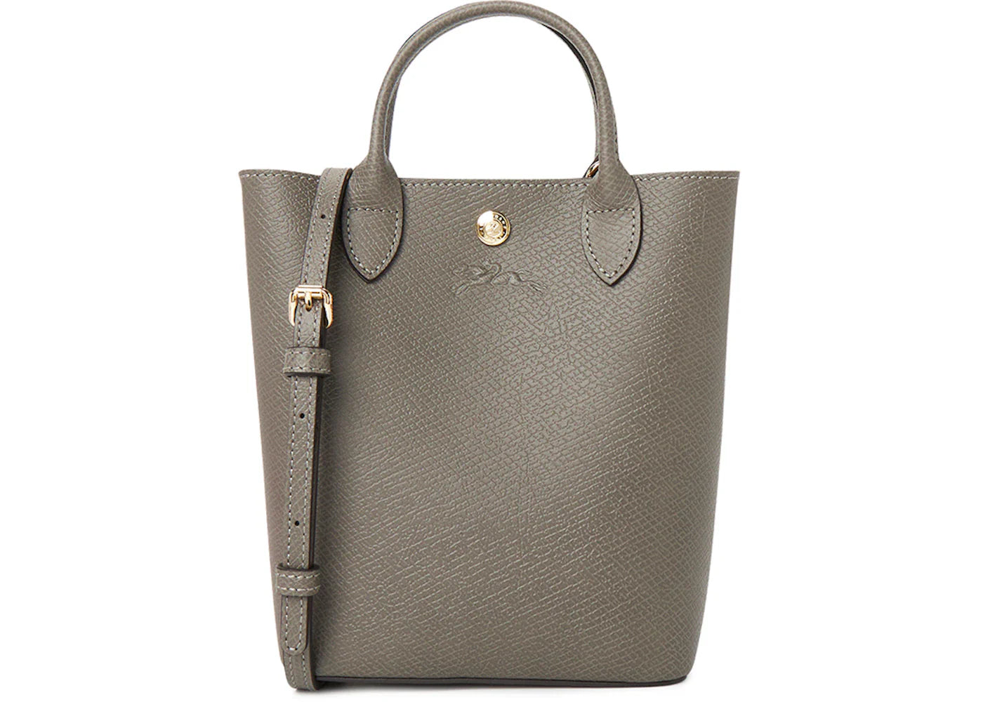 Longchamp Epure Xs Shopping Bag Khaki Gray