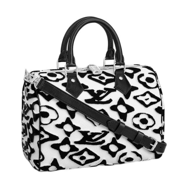 Louis Vuitton X Uf Speedy Bandouliere 25 White