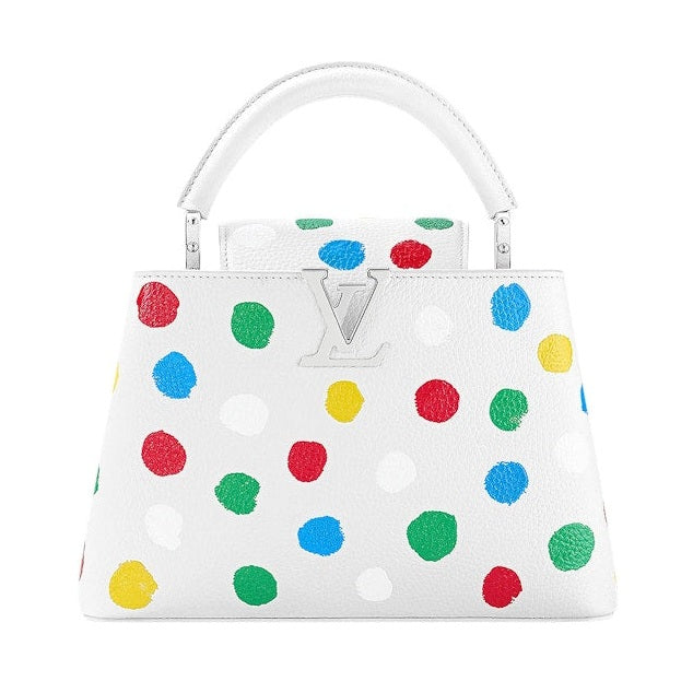 Louis Vuitton X Yayoi Kusama Capucines Bb White