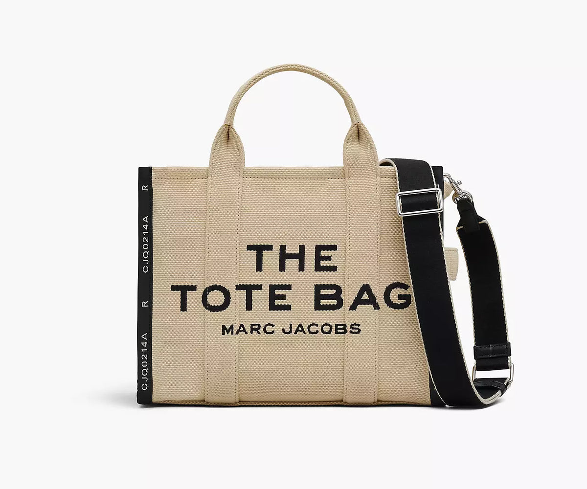 Marc Jacobs The Jacquard Medium Tote Bag 'Warm Sand'
