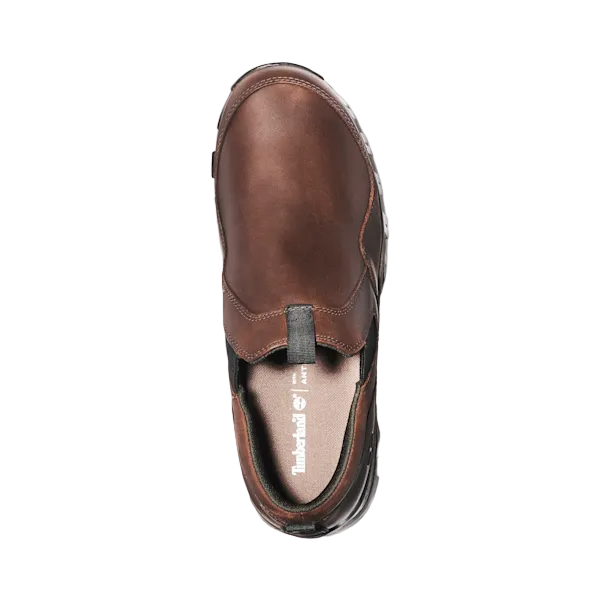Timberland Mens Mt Maddsen Low Slip-On Boot Dark Brown Full-Grain