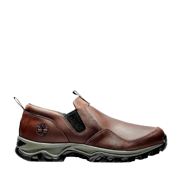 Timberland Mens Mt Maddsen Low Slip-On Boot Dark Brown Full-Grain