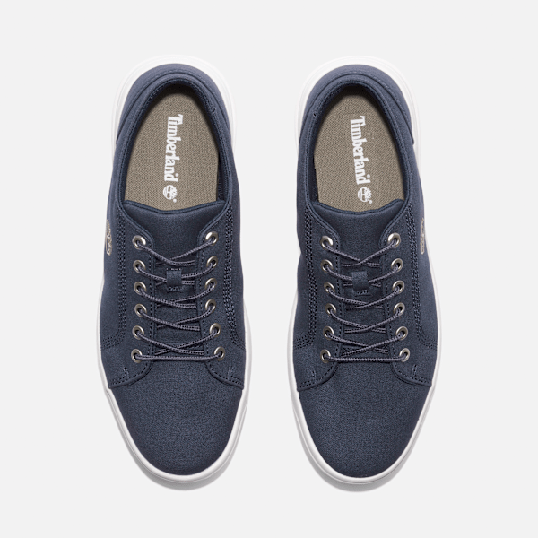 Timberland Seneca Bay Sneaker Dark Blue Canvas Men'S