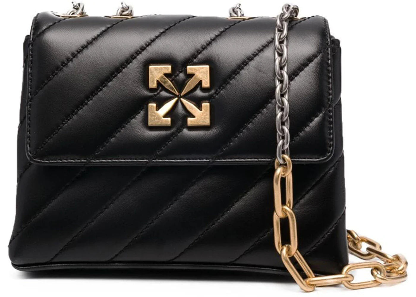 Off-White Jackhammer-24 Shoulder Bag Black