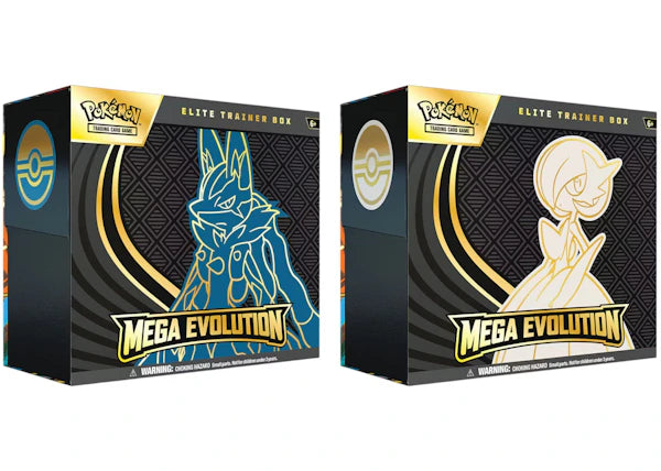 Pokémon Mega Evolution Mega Lucario & Mega Gardevoir Elite Trainer Box 2x Lot