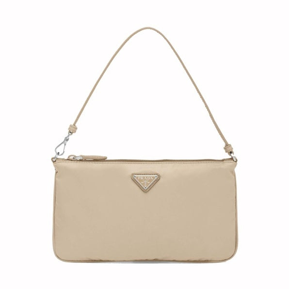Prada Re-Nylon Mini Bag Desert Beige