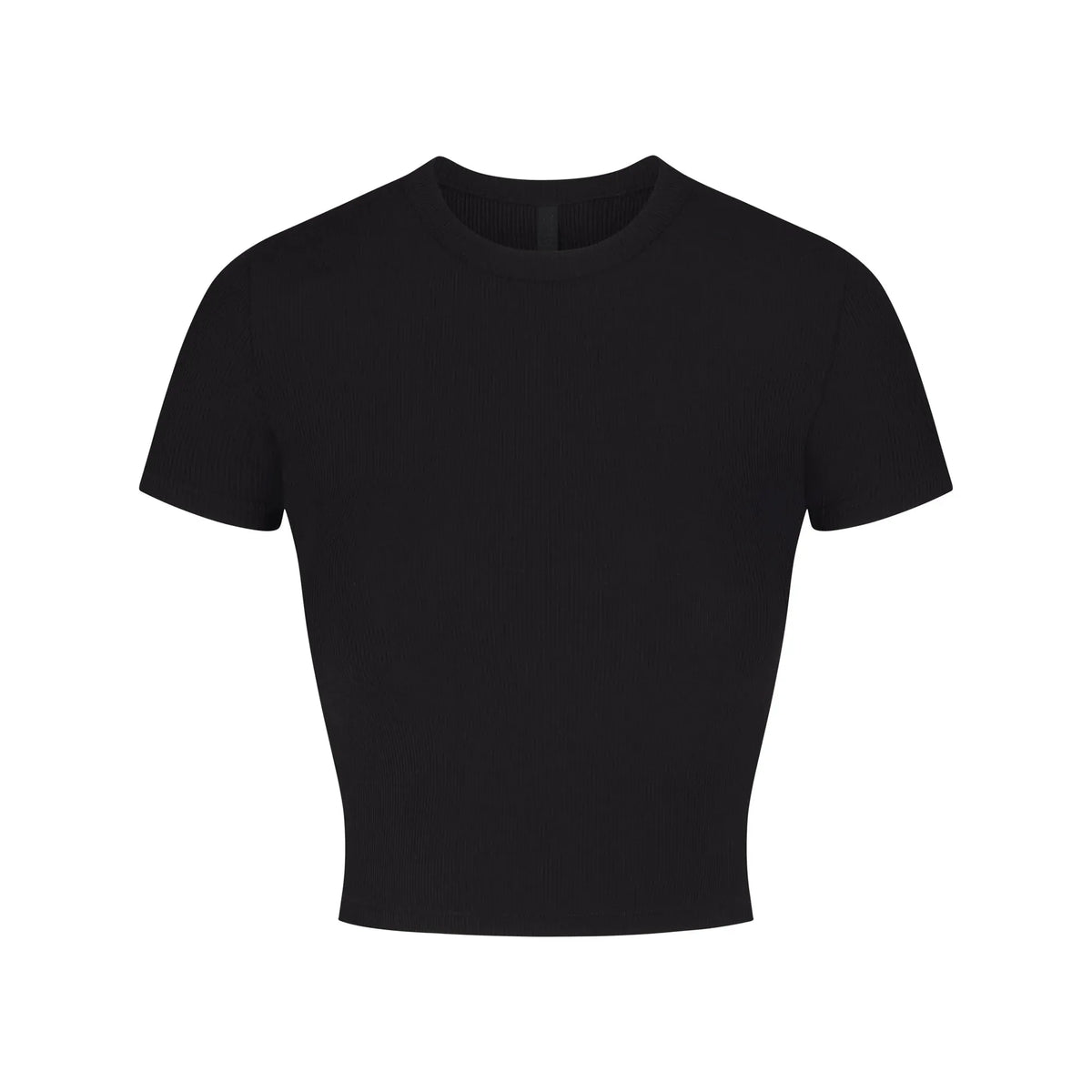 Skims Soft Lounge Cropped T-shirt Onyx