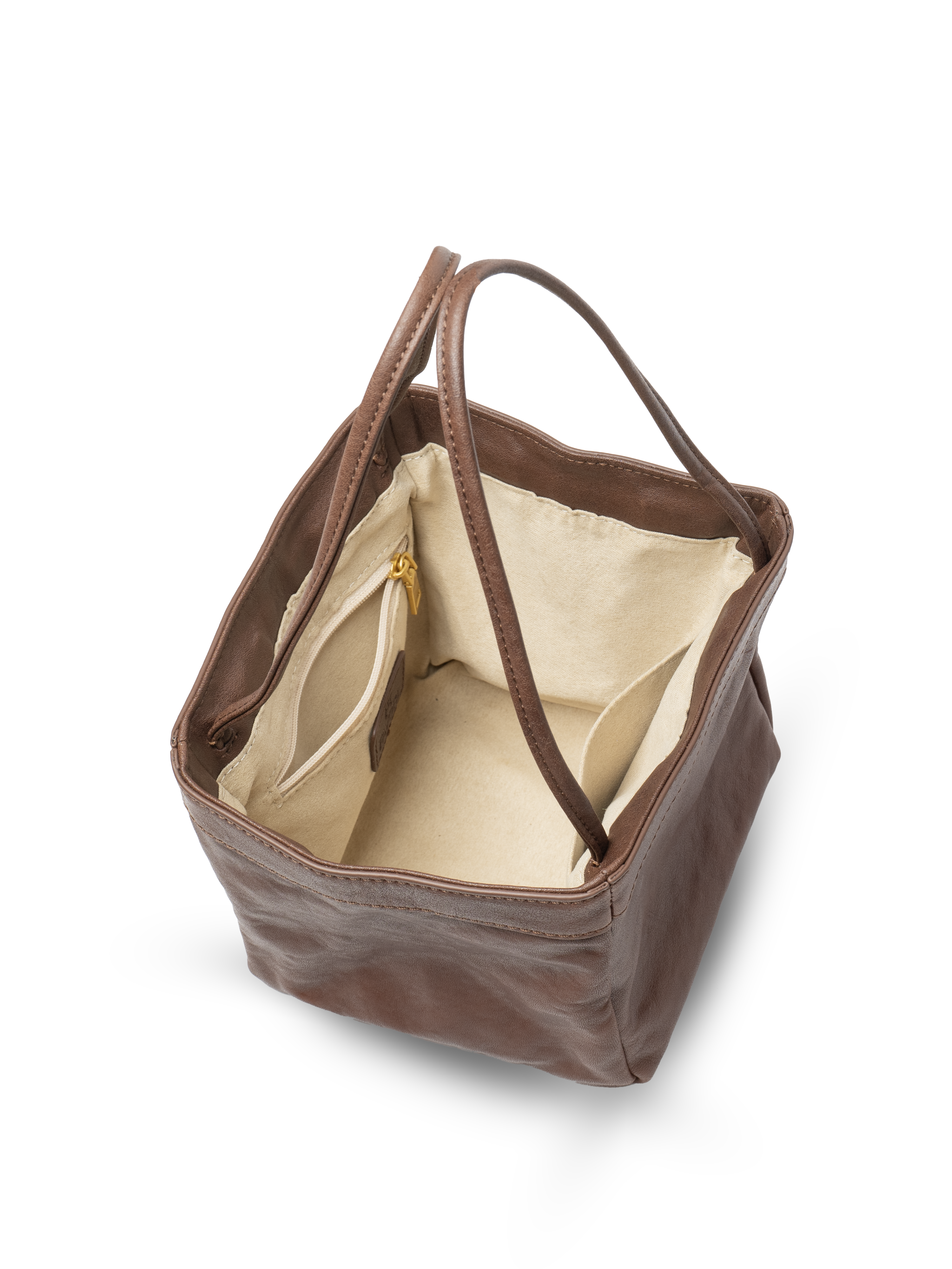 Favori Scatto - Ladies Leather Hand Bag I Dark Brown – view 2