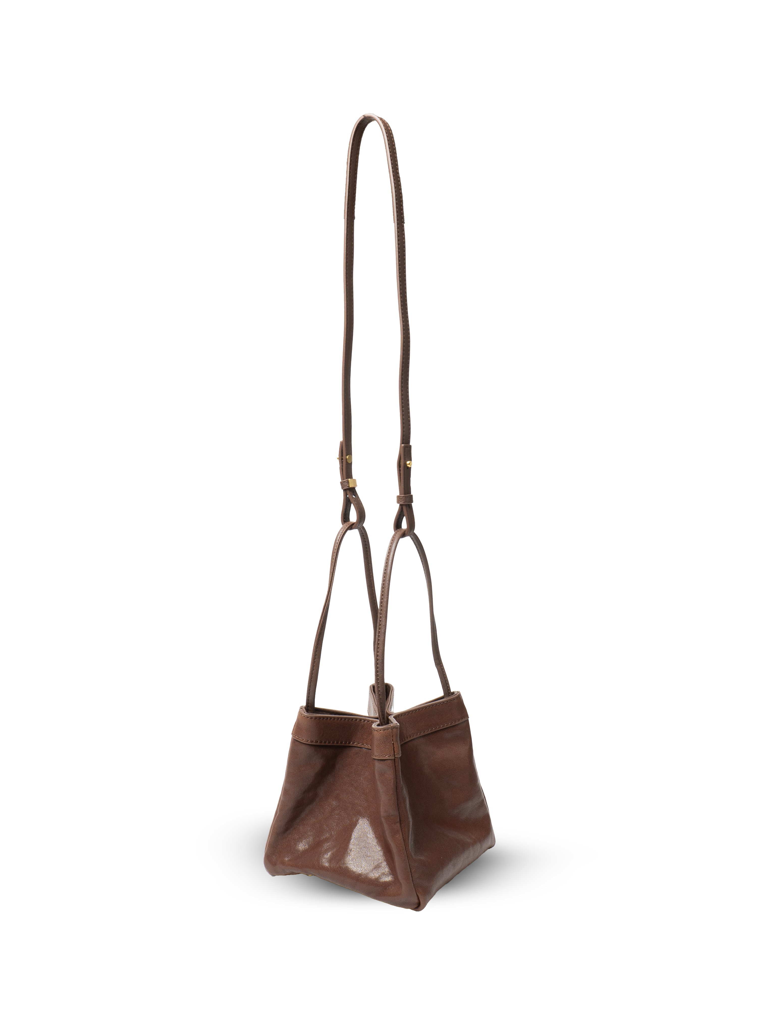 Favori Scatto - Ladies Leather Hand Bag I Dark Brown – view 5