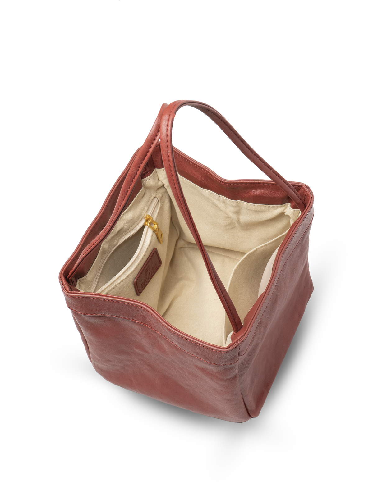 Favori Scatto - Ladies Leather Hand Bag I Dark Red
