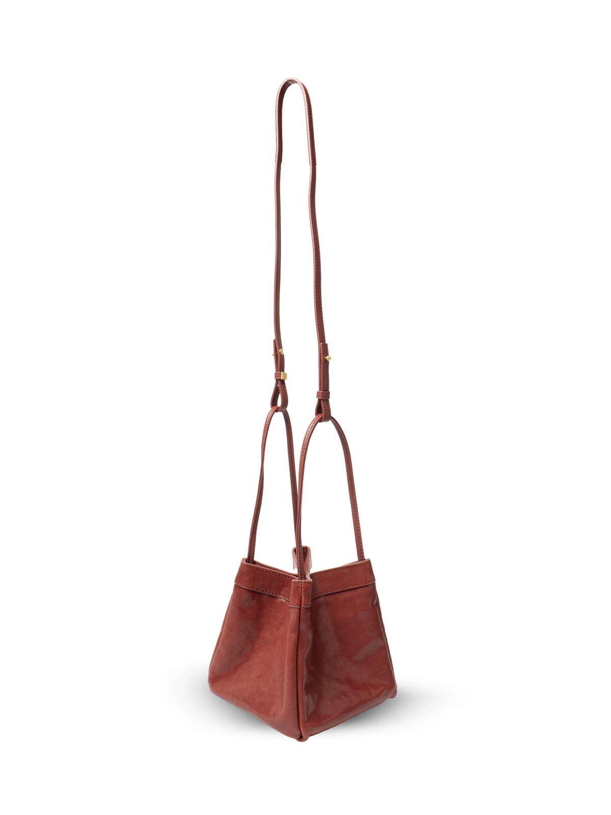 Favori Scatto - Ladies Leather Hand Bag I Dark Red – view 6