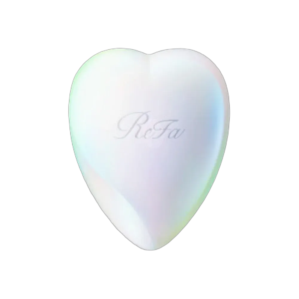 Refa Heart Brush Aurora White
