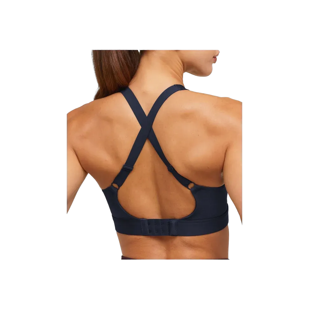 Gymshark High Support Ruched Sports Bra Heavy Blue