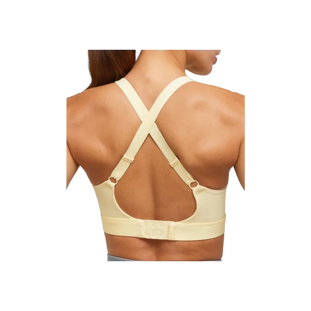 Gymshark High Support Ruched Sports Bra Butter Yellow