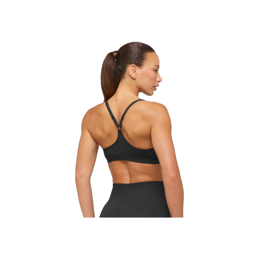 Gymshark Ruched Sports Bra 2.0 - Medium Support Black