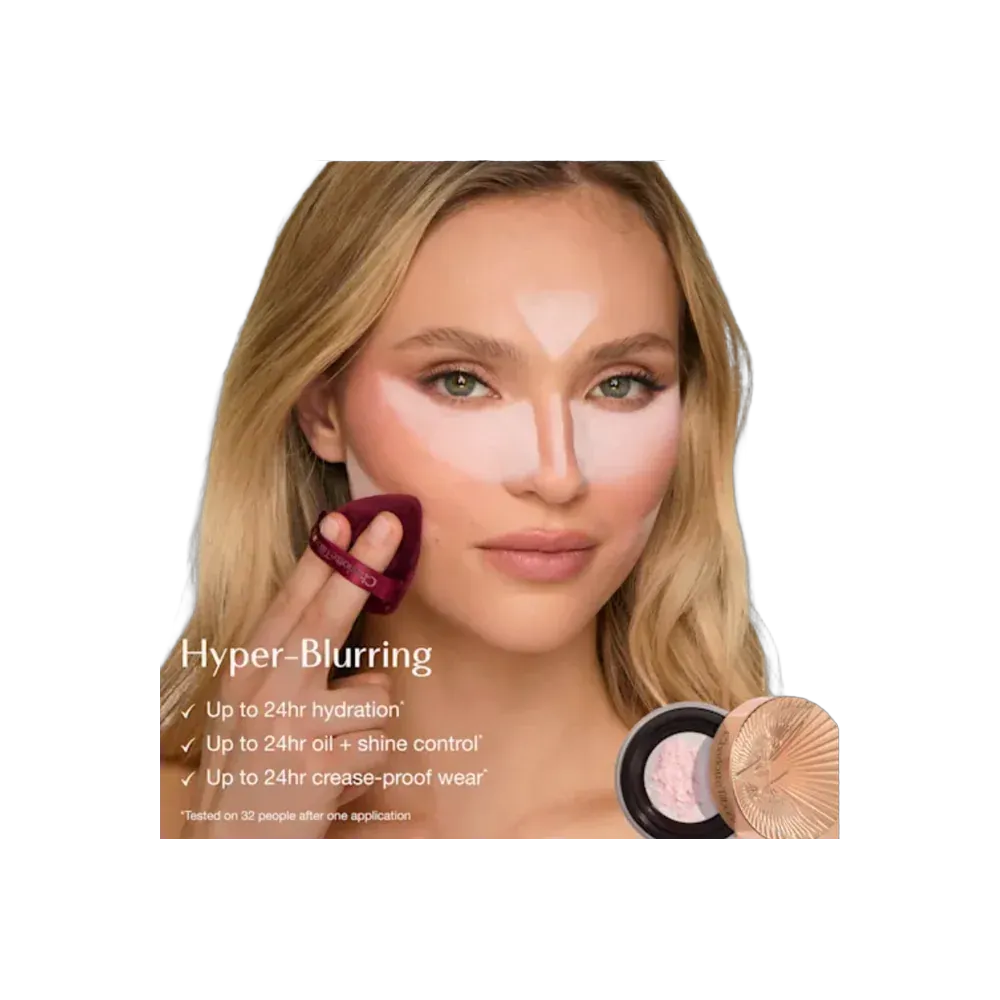 Charlotte Tilbury Airbrush Flawless Blur Loose Powder Brightening Pink