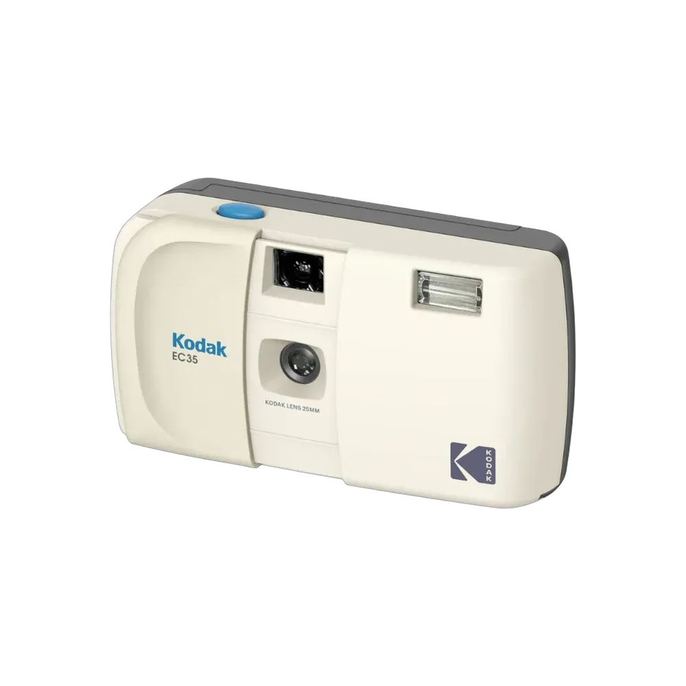 Kodak EC35 35mm Film Camera Vanilla White