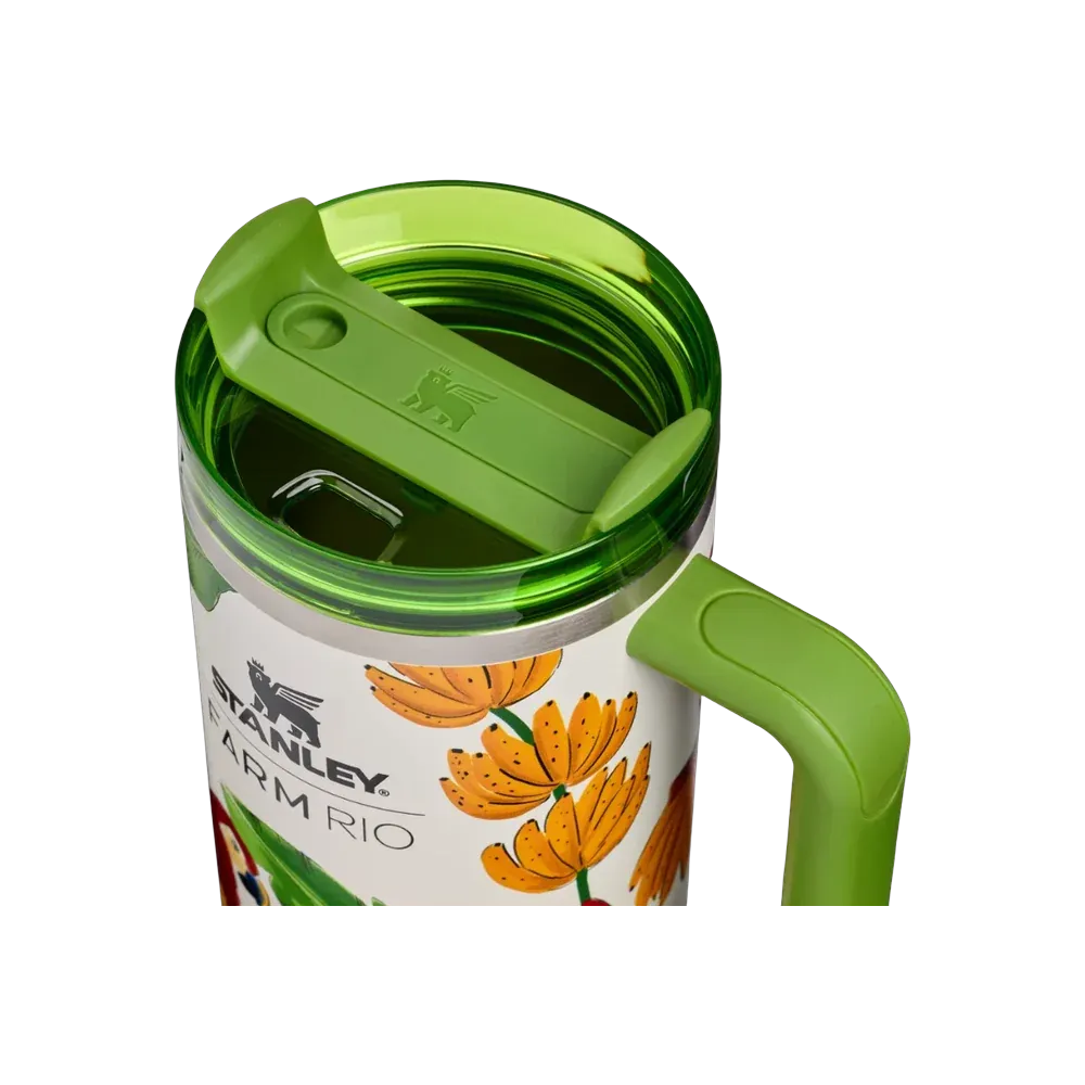 Stanley 1913 X Farm Rio Quencher H2.0 FlowState Tumbler 40 OZ Farm Rio Tropical Destiny