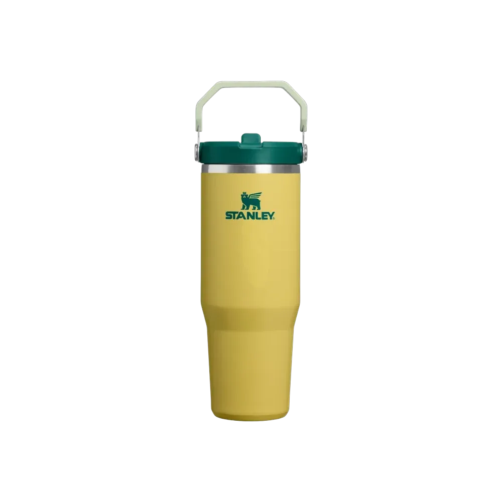 Stanley The IceFlow Flip Straw Tumbler 30 OZ Daffodil Emerald