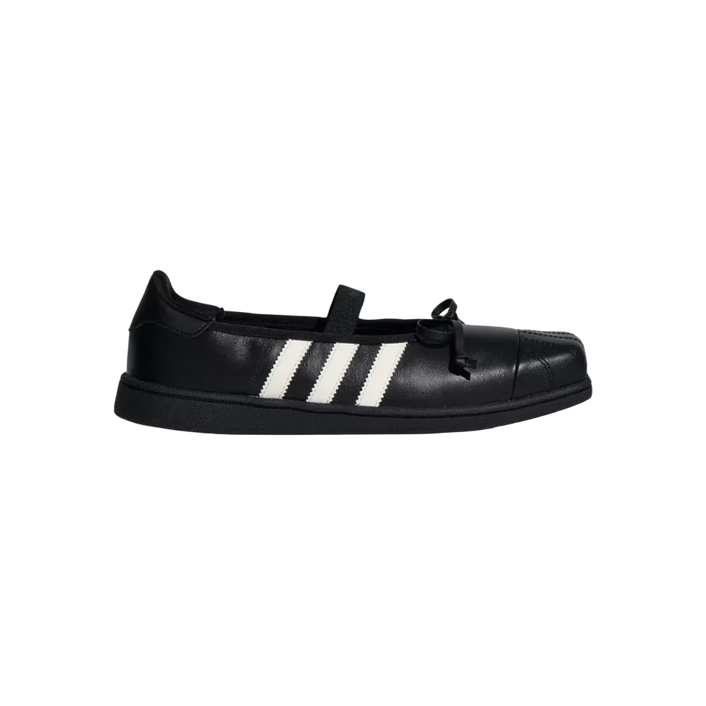 Jennie X Adidas Superstar Square Ballet 'Core Black Off White'